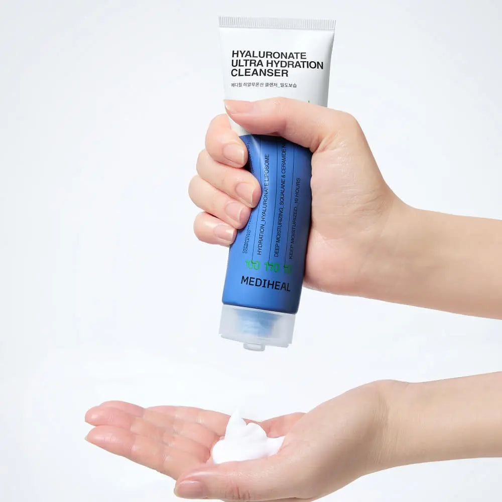 MEDIHEAL Hyaluronate Ultra Hydration Cleanser 120ml - Atelievuè
