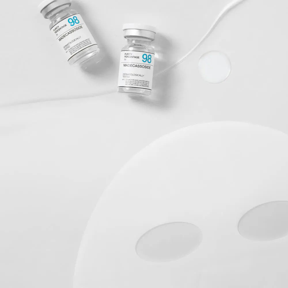 MEDIHEAL Madecassoside Bio Seconderm Mask Blemish Soothing (Ampoule 4ml + Mask 23ml) X 10ea - Atelievuè