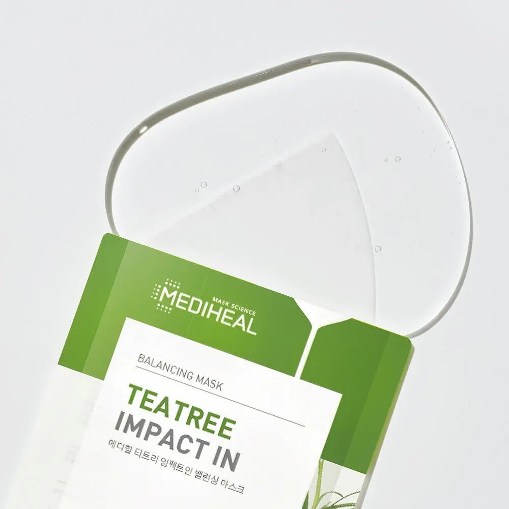 MEDIHEAL Teatree Impact In Balancing Mask 24ml X 10ea - Atelievuè