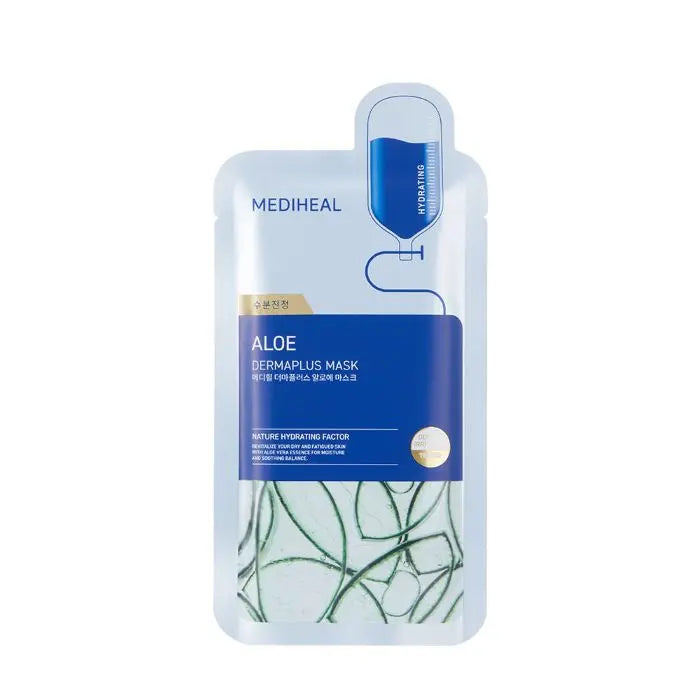 MEDIHEAL Dermaplus Aloe Mask 22ml X 10ea - Atelievuè