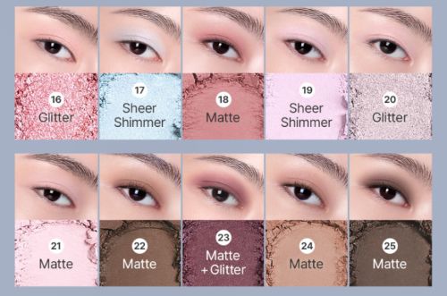 3CE XL Eyeshadow Palette 17g #MOOD SHIFTER - Atelievuè
