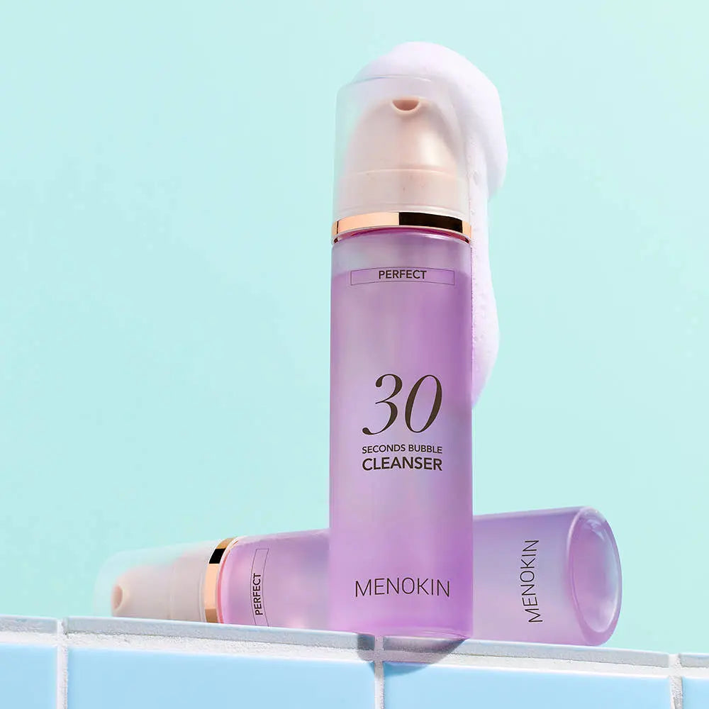 MENOKIN 30 Seconds Bubble Cleanser 150ml #PERFECT - Atelievuè