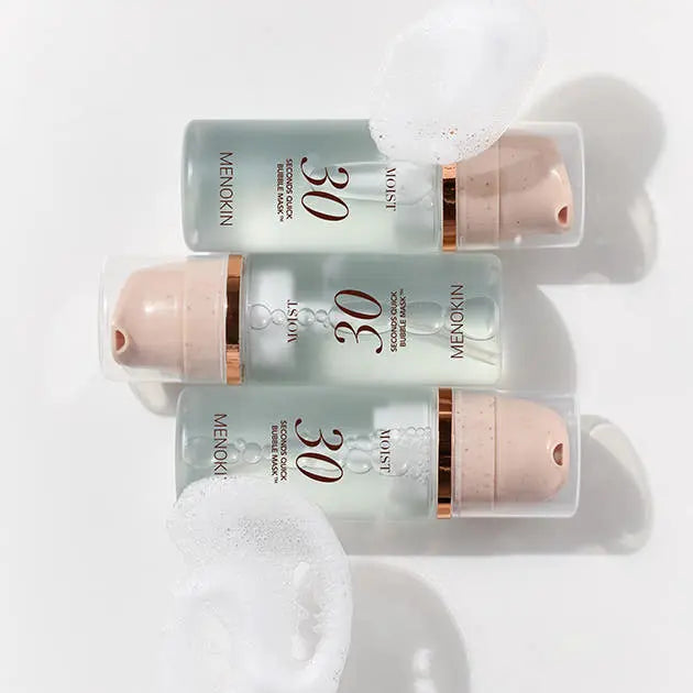 MENOKIN 30 Seconds Quick Bubble Mask 95ml #MOIST - Atelievuè