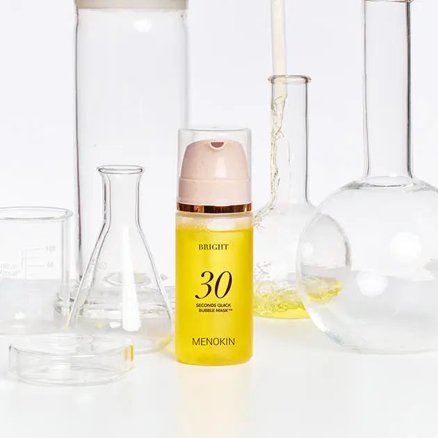 MENOKIN 30 Seconds Quick Bubble Mask 95ml #BRIGHT - Atelievuè