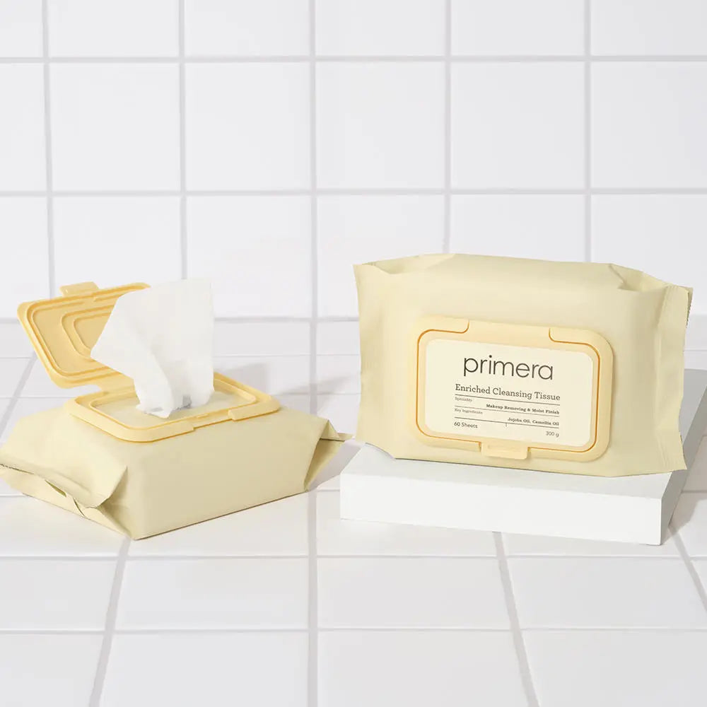 primera Enriched Cleansing Tissue 300g/60ea - Atelievuè