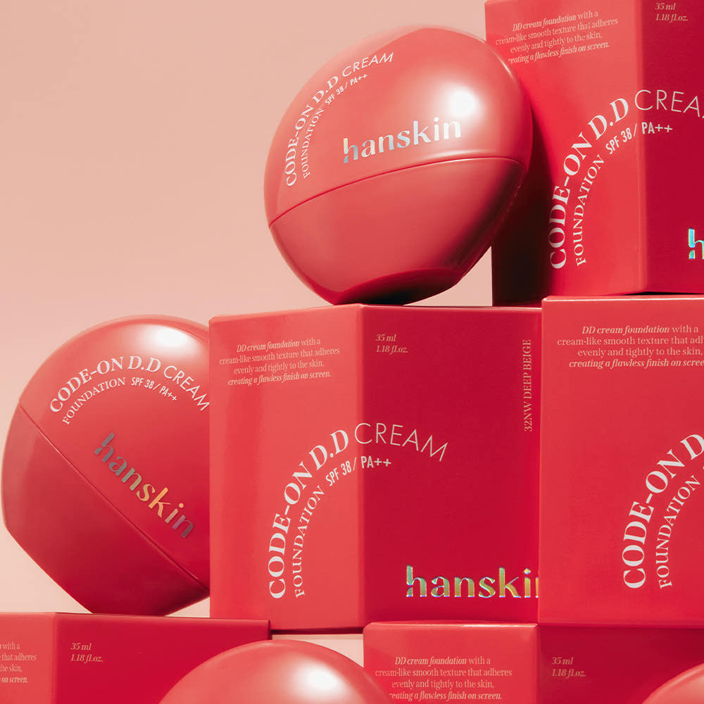 Hanskin CODE-ON DD Cream Foundation SPF38 PA++ 35ml (5colors) - Atelievuè