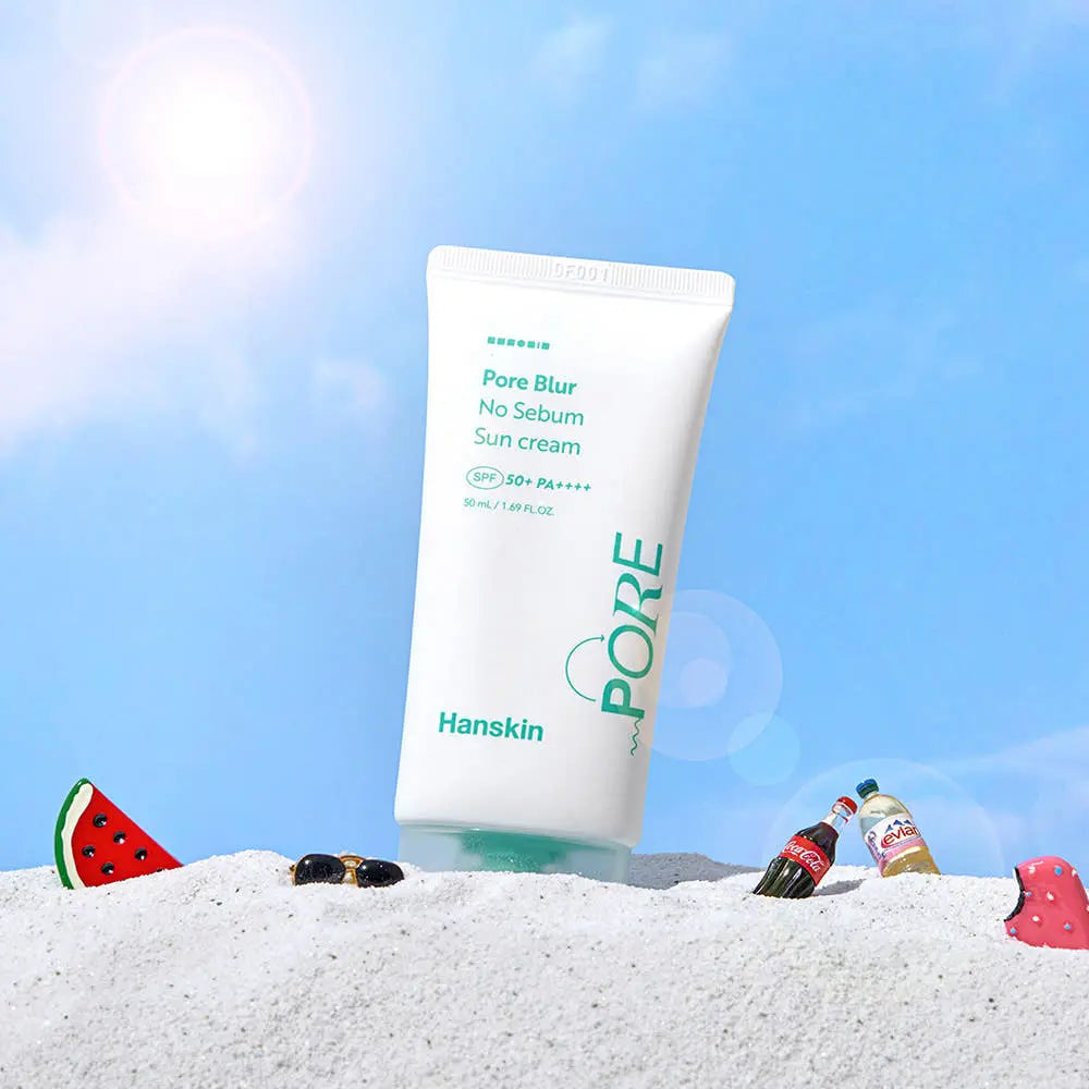 Hanskin Pore Blur No Sebum Sun Cream SPF50+ PA++++ 50ml - Atelievuè