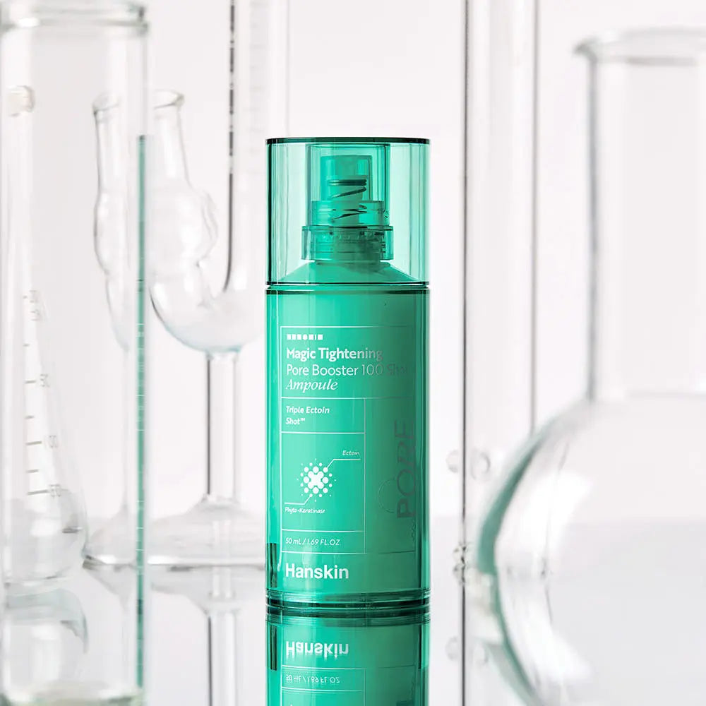 Hanskin Magic Tightening Pore Booster 100 Shot Ampoule 50ml - Atelievuè