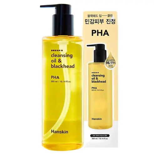 Hanskin Cleansing Oil & Blackhead PHA 300ml - Atelievuè