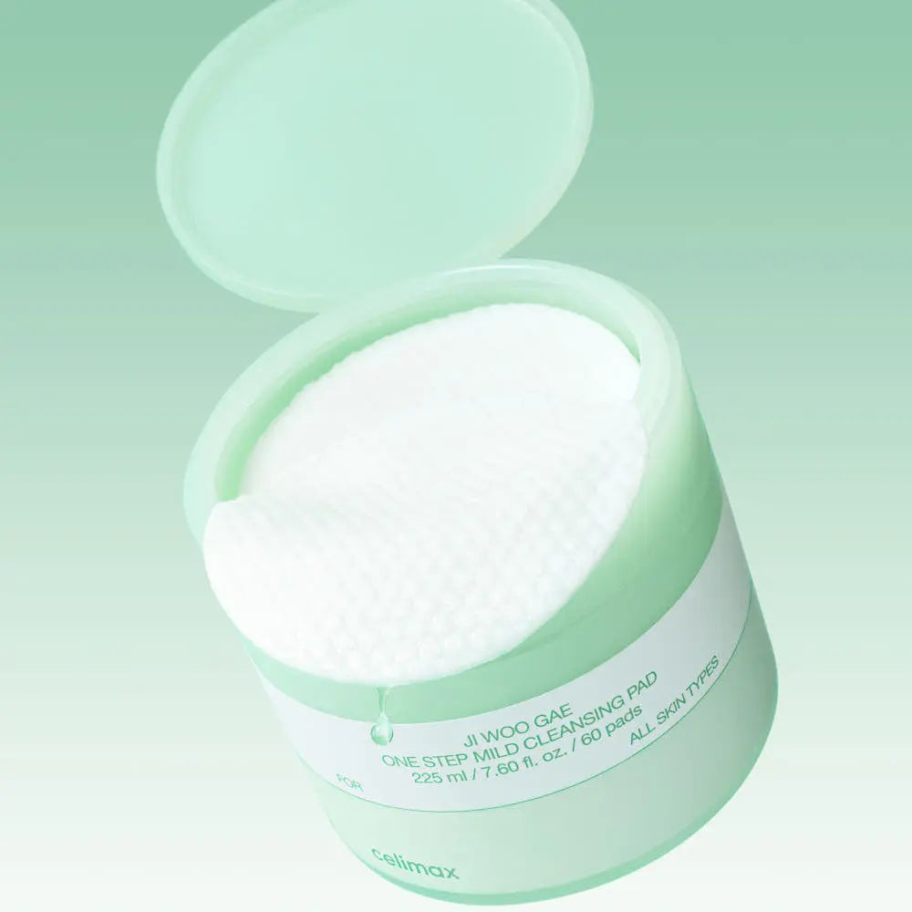 celimax JI WOO GAE One Step Mild Cleansing Pad 225ml/60ea - Atelievuè