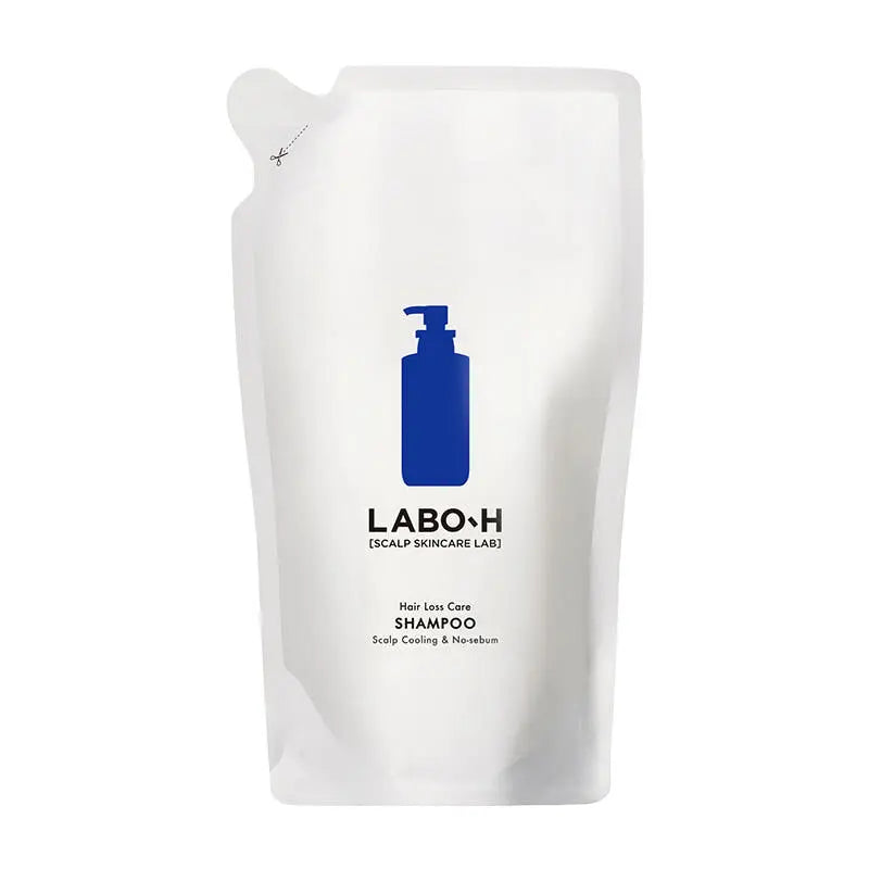 LABO-H Hair Loss Care Scalp Cooling & No Sebum Shampoo 400ml (Refill) - Atelievuè