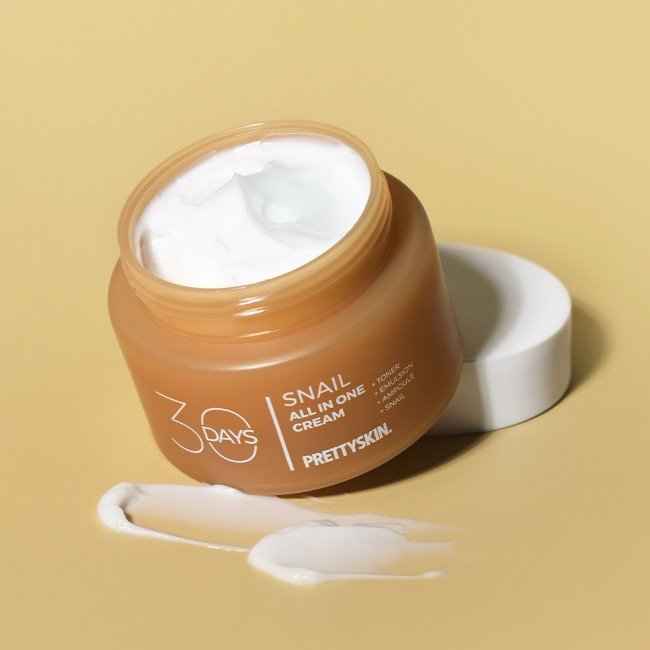 PRETTYSKIN 30 Days All-in-One Snail Cream 100ml