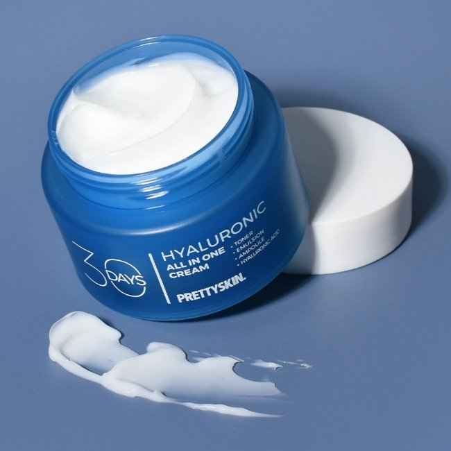 PRETTYSKIN 30 Days All-in-One Hyaluronic Cream 100ml