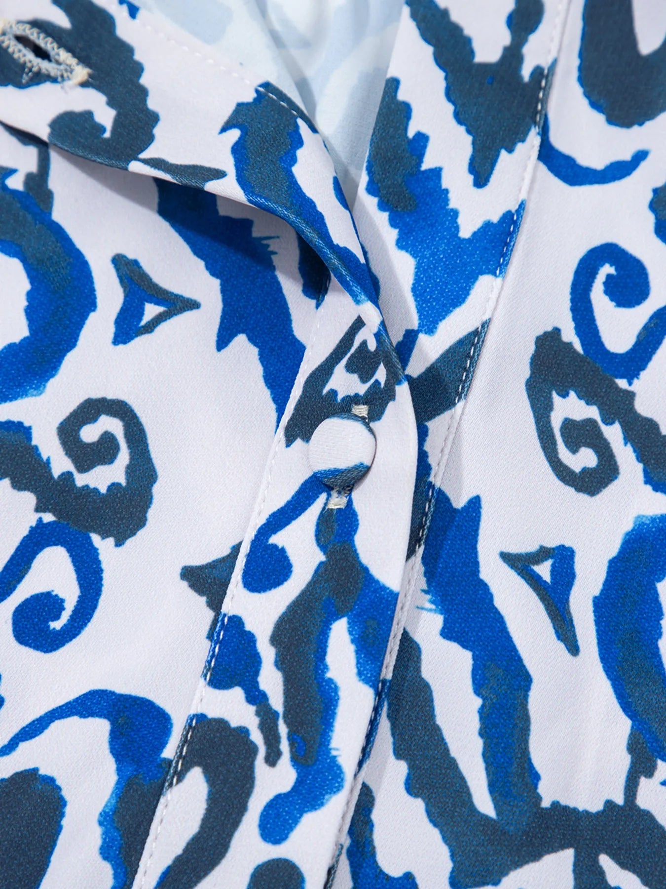Paisley Print Long Sleeve Blouse - Atelievuè
