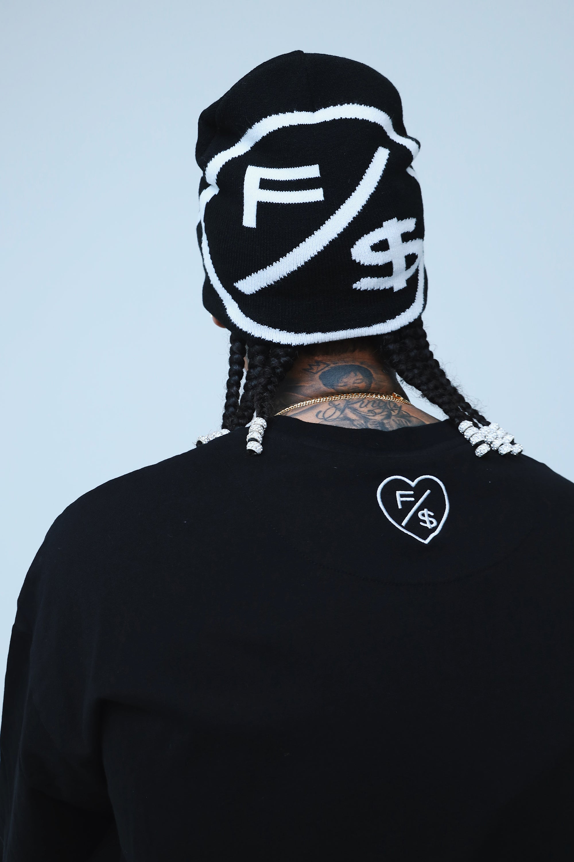 Love Who Loves You (Black - Oversize Shirt) Fly Supply Co