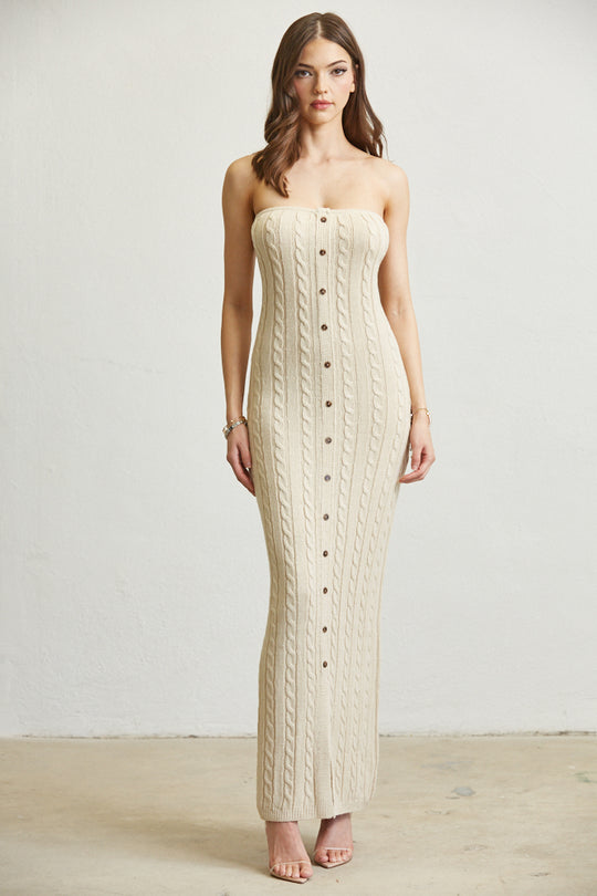 Sleeveless Knit Dress & Maxi Sweater Dress from Rose Paulino RosePaulino