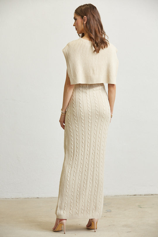 Sleeveless Knit Dress & Maxi Sweater Dress from Rose Paulino RosePaulino