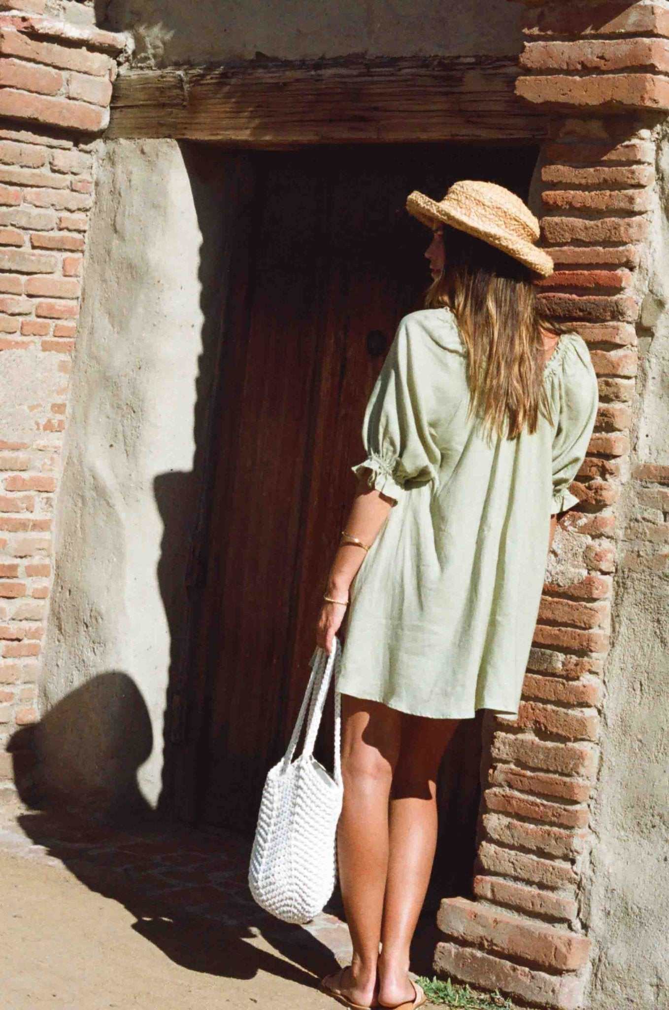 Portofino Dress - Sage Green Dress MERRITT CHARLES