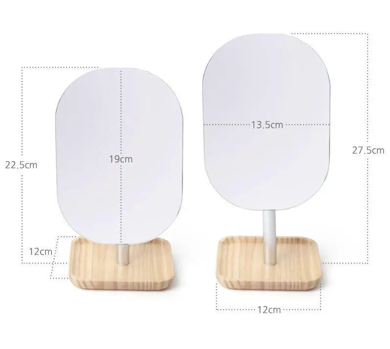 [miro line] Wood Tray Stand Mirror ST-311 - Atelievuè