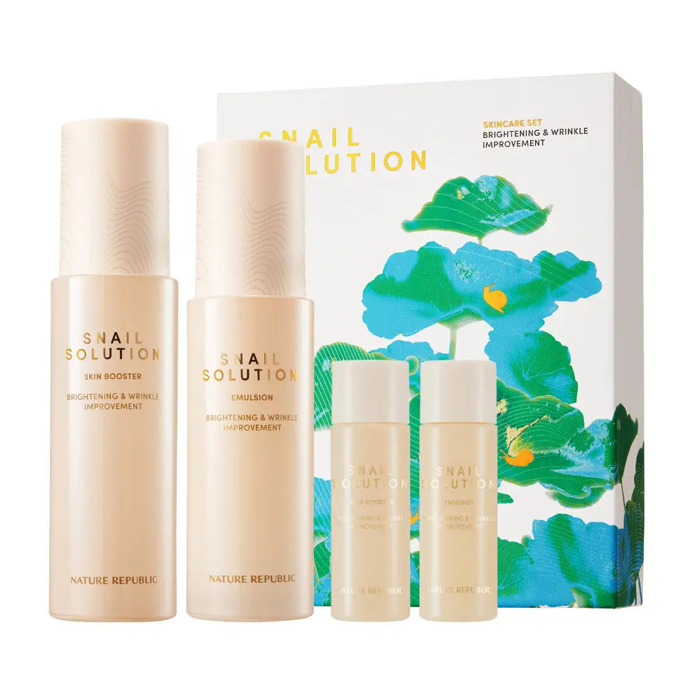 NATURE REPUBLIC Snail Solution Skin Care Set - Atelievuè
