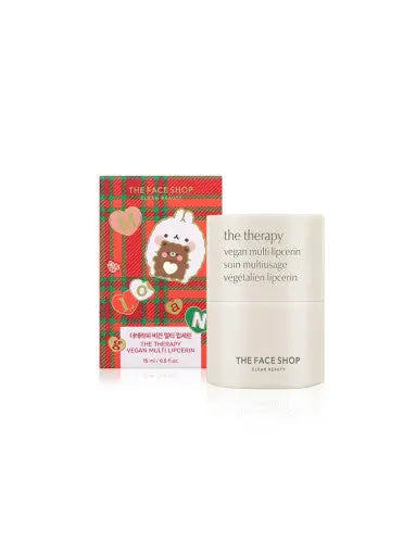 THE FACE SHOP The Therapy Vegan Multi Lipcerin 15ml (MOLANG Edition) - Atelievuè