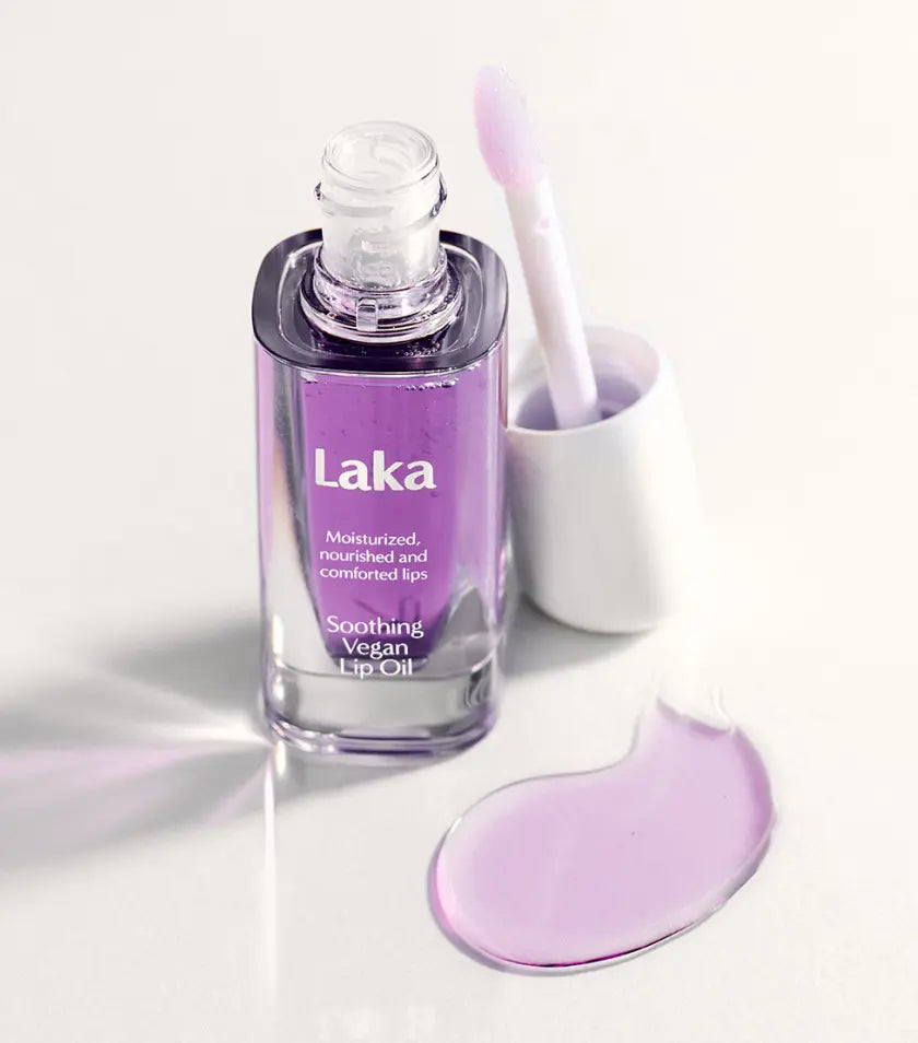 Laka Soothing Vegan Lip Oil #Calming Purple - Atelievuè