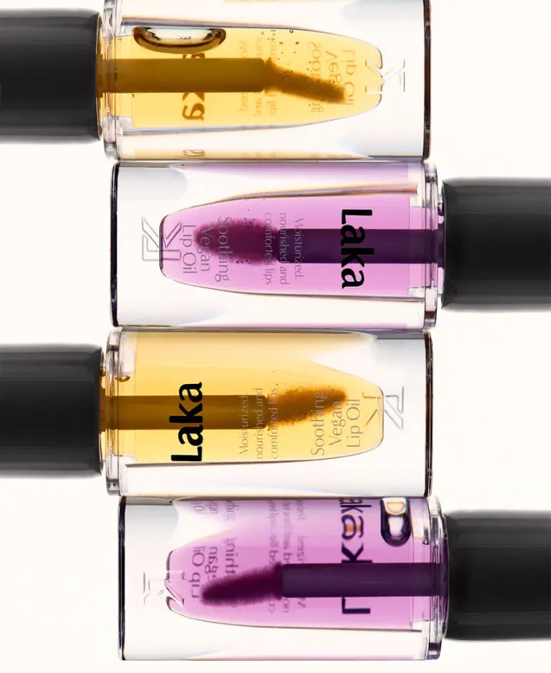 Laka Soothing Vegan Lip Oil #Calming Purple - Atelievuè
