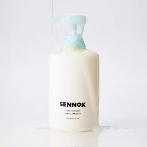 SENNOK Scrub Hand Wash Soap Clean Soap 300ml - Atelievuè