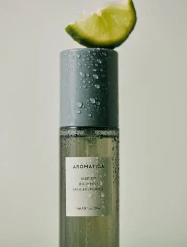 AROMATICA Inspirit Body Mist Basil & Bergamot 120ml - Atelievuè