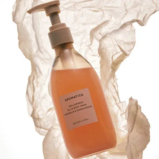 AROMATICA Mellowness Oil In Body Wash Magnolia & Sandalwood 290ml - Atelievuè