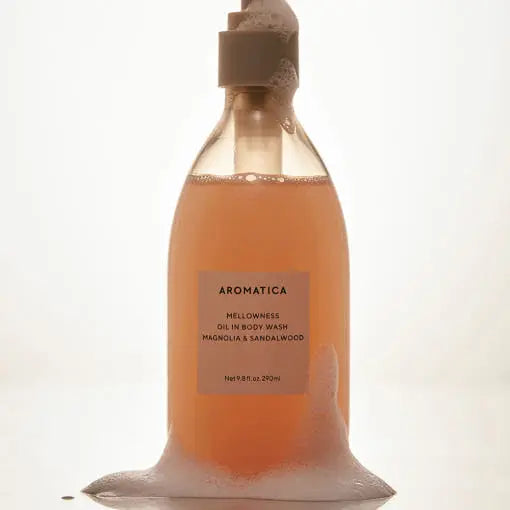 AROMATICA Mellowness Oil In Body Wash Magnolia & Sandalwood 290ml - Atelievuè