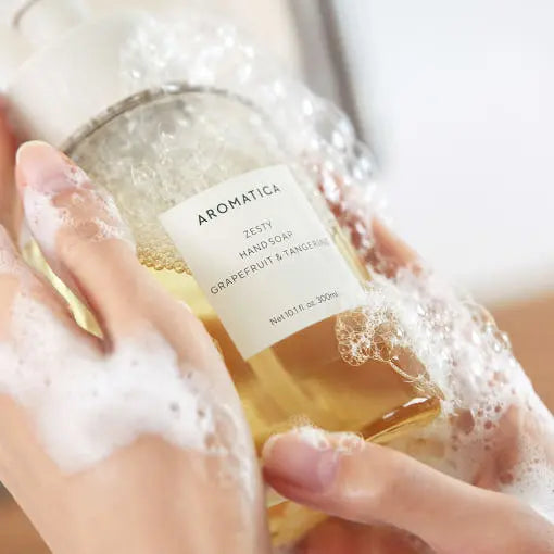 AROMATICA Zesty Hand Soap Grapefruit & Tangerine 300ml - Atelievuè