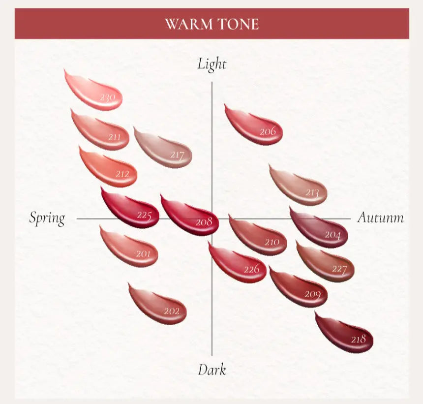 Dinto Blur-Glowy Lip Tint 3.5g (30colors) - Atelievuè