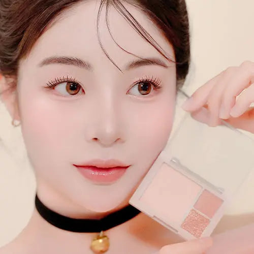 Dinto Cheek&Eye Multi-Use Palette 6.5g (3color) - Atelievuè
