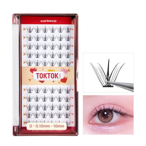 CORINGCO Toktok-Hara Cupid Eyelash 60pcs (3 Types) - Atelievuè
