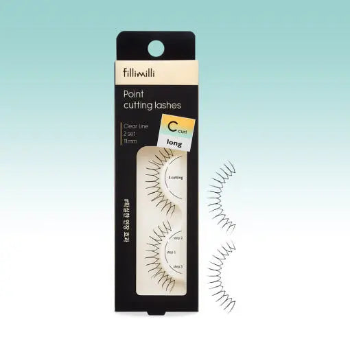 Fillimilli Point Cutting Lashes #SUPER LONG C-CURL (11mm) - Atelievuè
