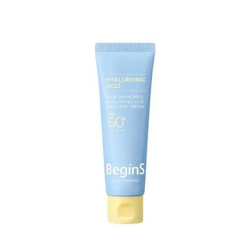 JUNGSAEMMOOL Blue Chamomile Hyaluronic Acid Aqua Sun Cream SPF 50+ PA++++ 50ml - Atelievuè