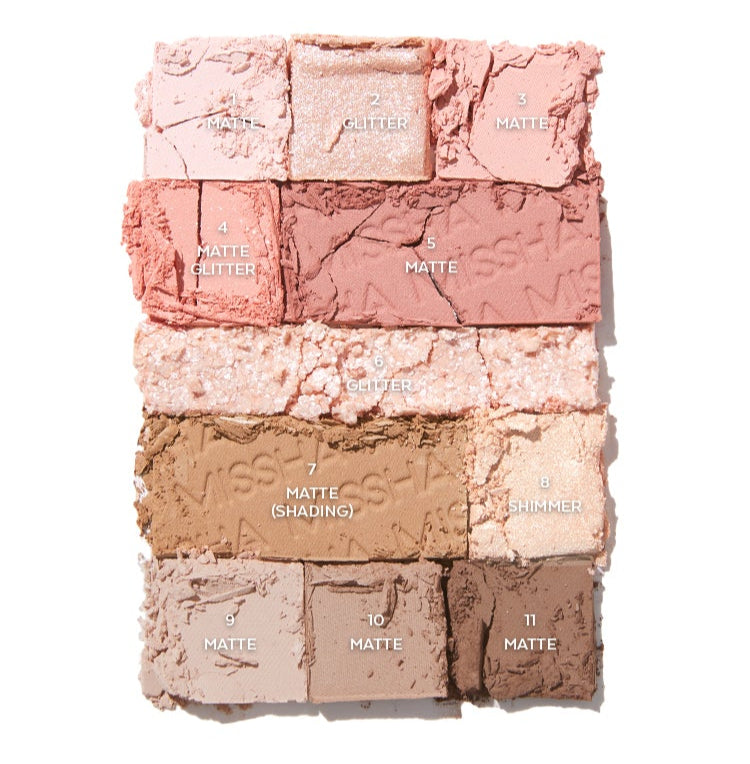 MISSHA Mood Moment Palette 12.5g #Rosy Rooftop - Atelievuè