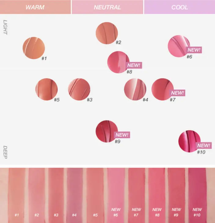 [TOO COOL FOR SCHOOL] Dew Blurry Tint 4g (10 Colors) - Atelievuè