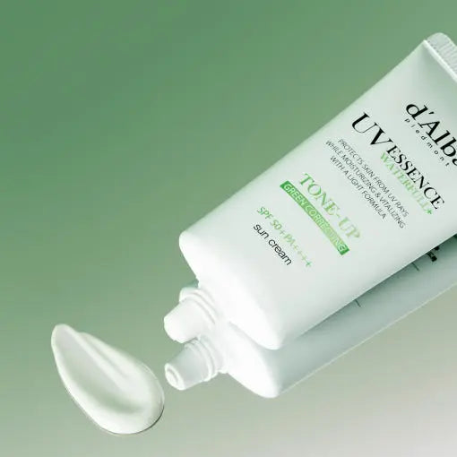 d'Alba Clean Tea Tree Liposome Tone-Up Sun Cream (Green) SPF50+ PA++++ 50ml - Atelievuè