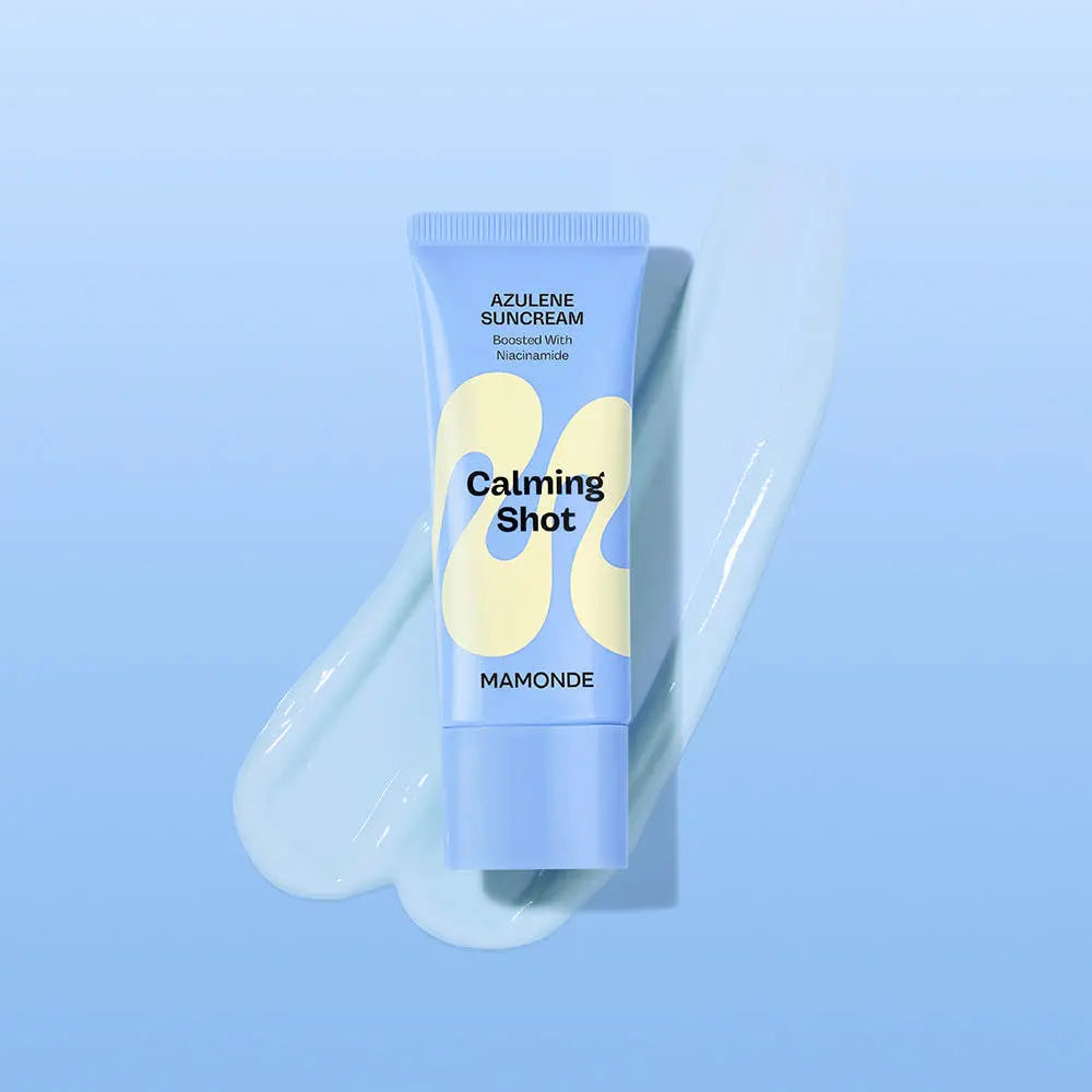 Mamonde Calming Shot Azulene Suncream SPF50+ PA++++ 35ml - Atelievuè