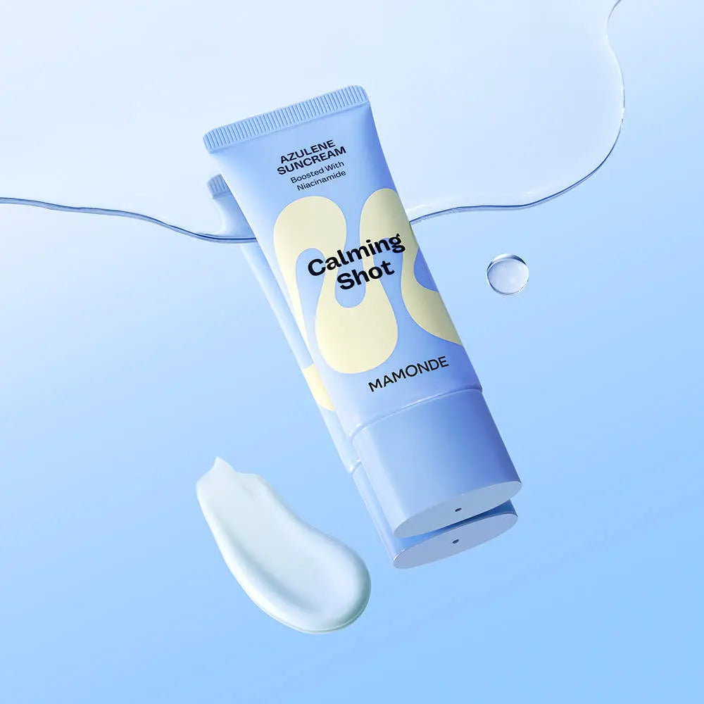 Mamonde Calming Shot Azulene Suncream SPF50+ PA++++ 35ml - Atelievuè
