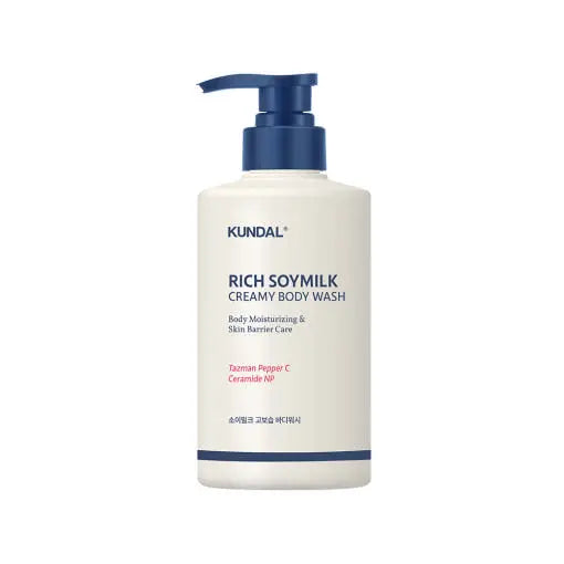 KUNDAL RICH SOYMILK CREAMY BODY WASH 500ml #Mellow Vanilla - Atelievuè