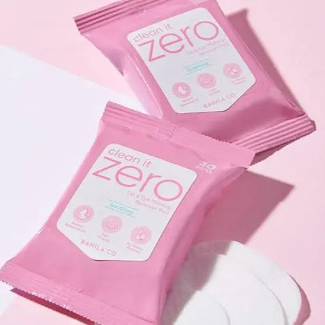 BANILA CO Clean It Zero Soothing Lip & Eye Remover Pad 60g/30P - Atelievuè