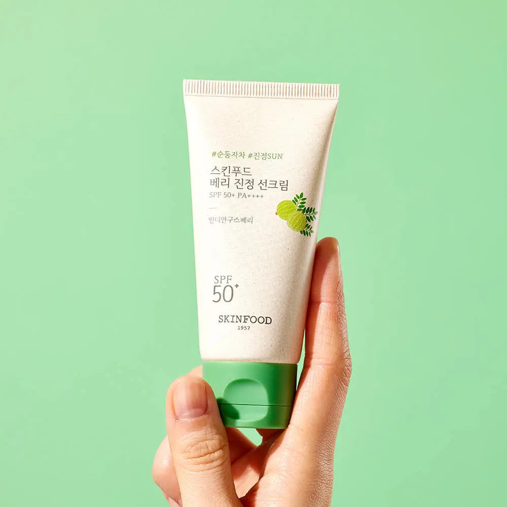 SKINFOOD Berry Soothing Sun Cream SPF50+ PA++++ 50ml - Atelievuè