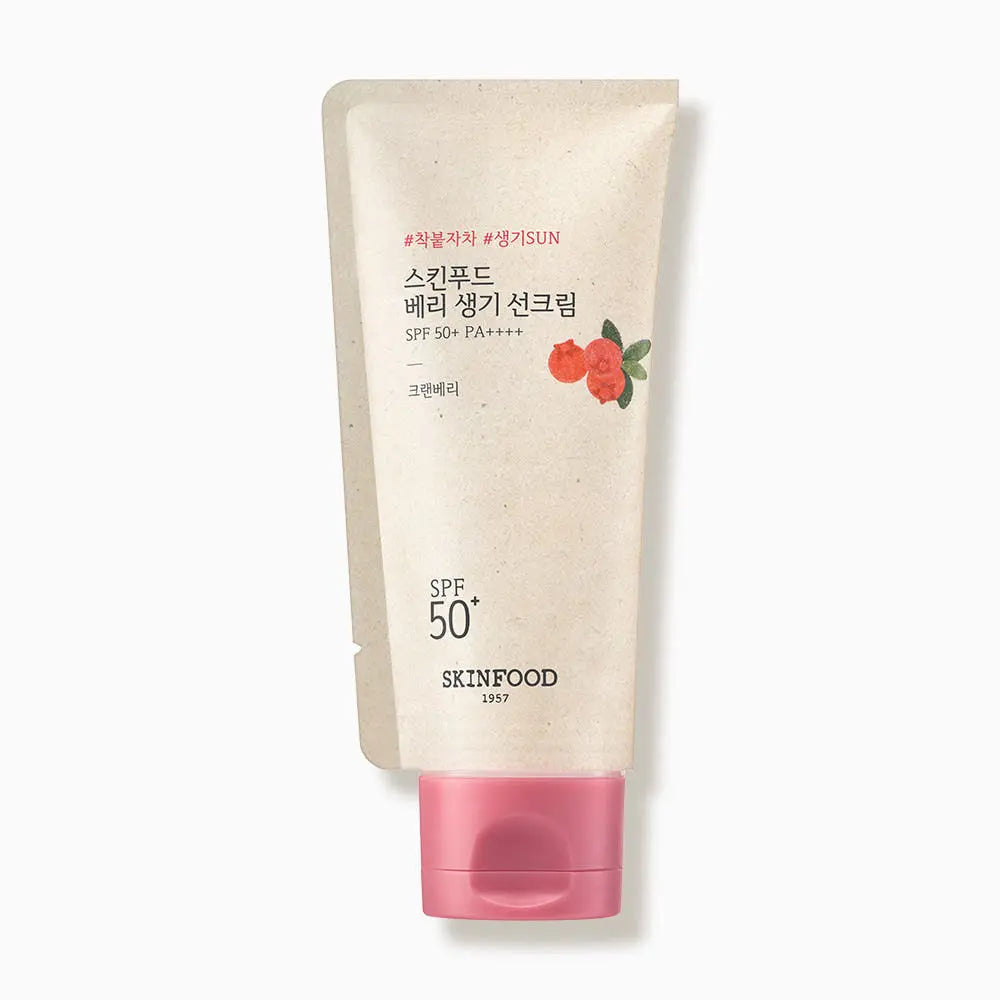 SKINFOOD Berry Glowing Sun Cream SPF50+ PA++++ 50ml - Atelievuè