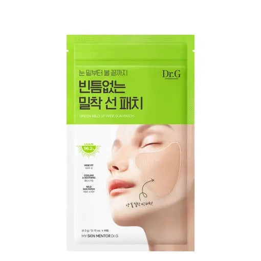 Dr.G Green Mild Up Wide Sun Patch 4P - Atelievuè