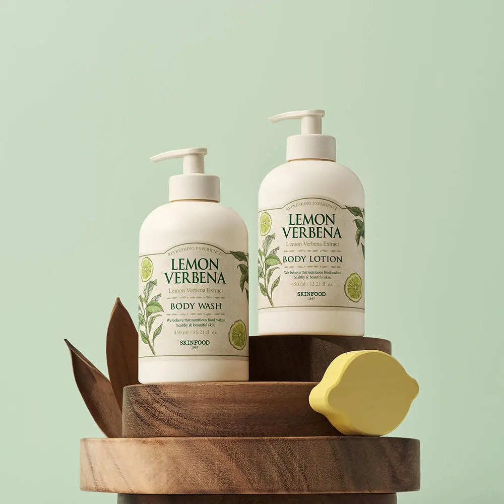 SKINFOOD Lemon Verbena Body Wash 450ml - Atelievuè