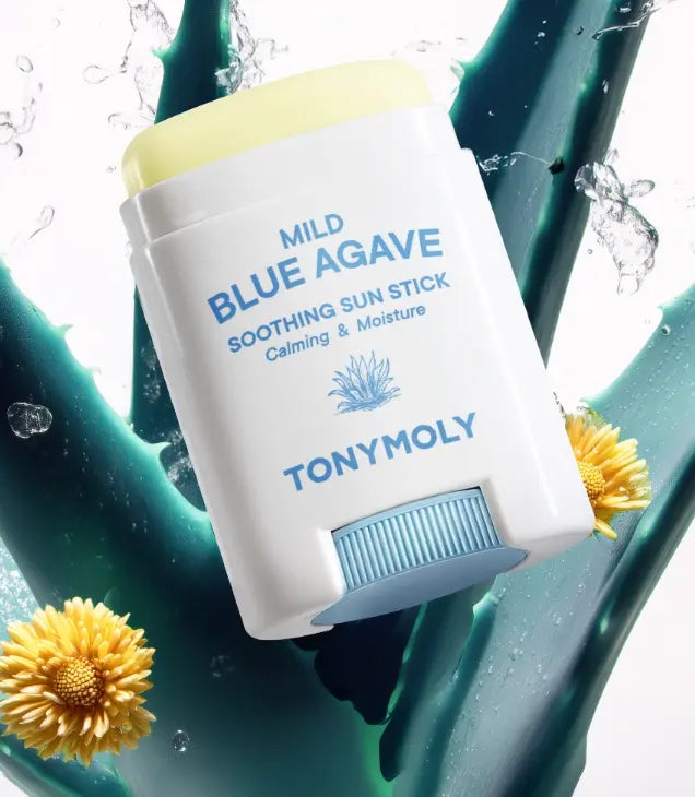 TONYMOLY Mild Blue Agave Soothing Sun Stick SPF 50+ PA++++ 15g - Atelievuè