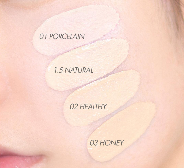 AMUSE Ceramic Skin Perfector Cushion SPF40 PA++ Set 15g + 15g(Refill) (4 Colors) - Atelievuè